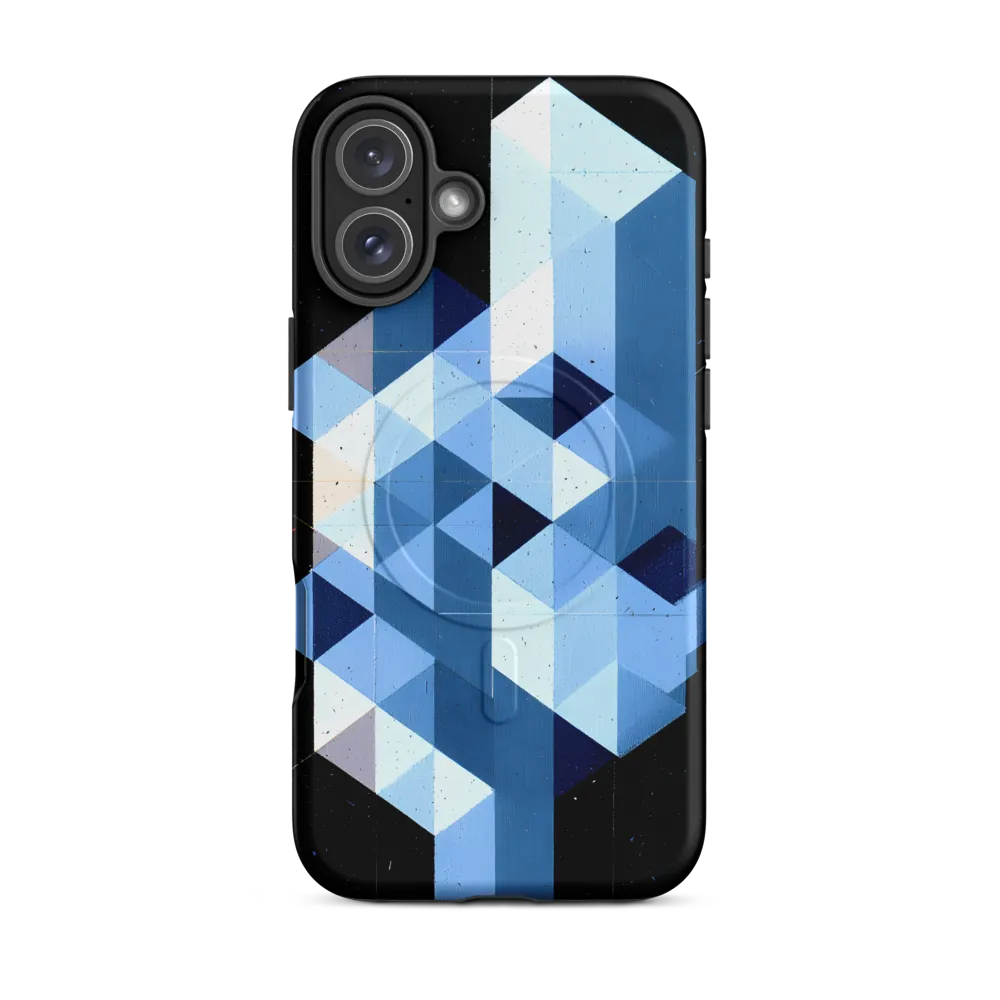 Blueprint of Depth | Phone Case |  16 Plus | MagSafe® Tough Case | Matte