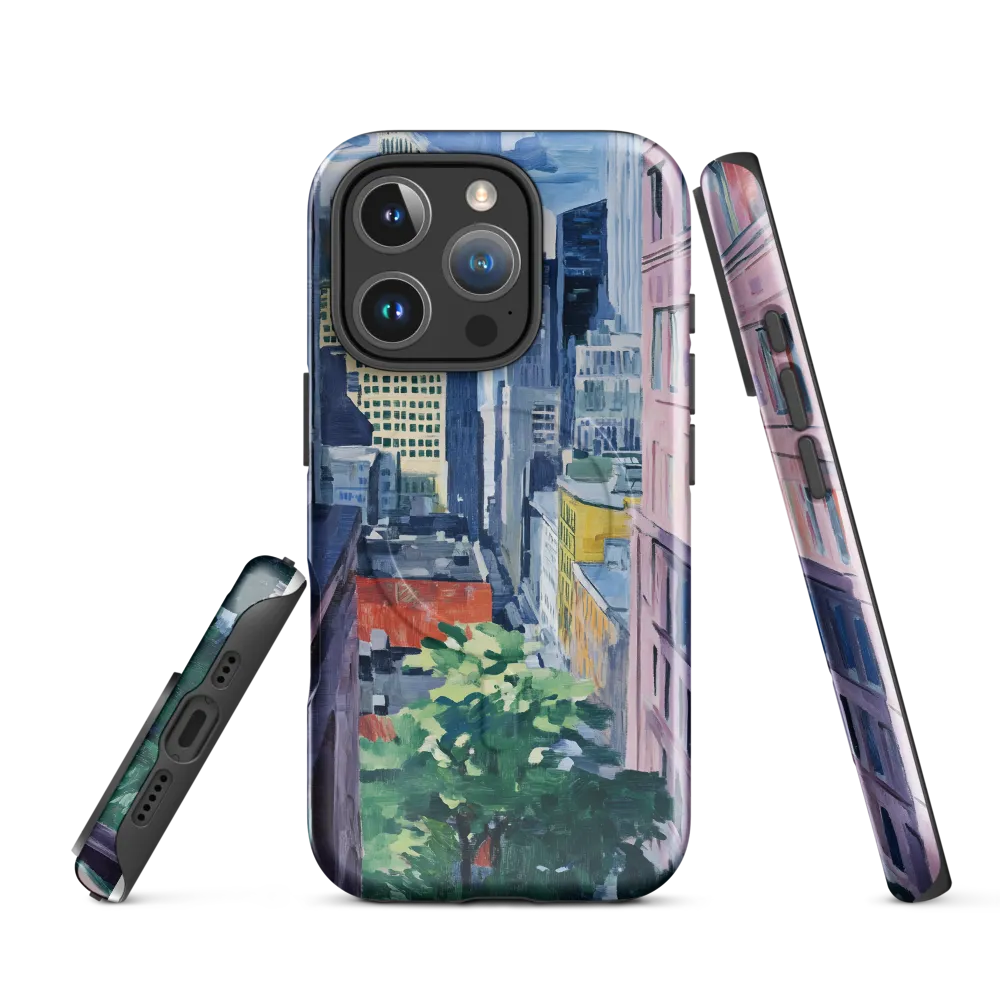 Urban Symphony: A Cityscape in Color