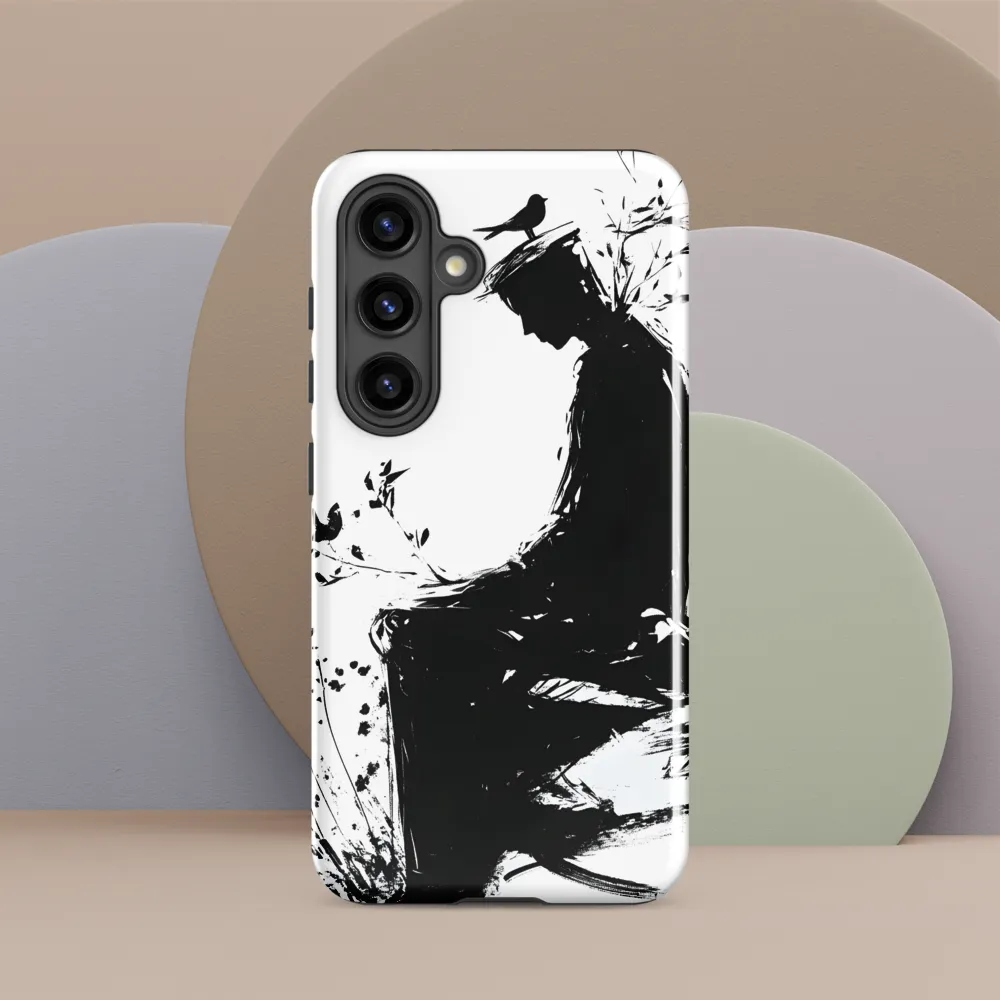 Silent Reflection | Phone Case |  S24 | Tough Case | Glossy