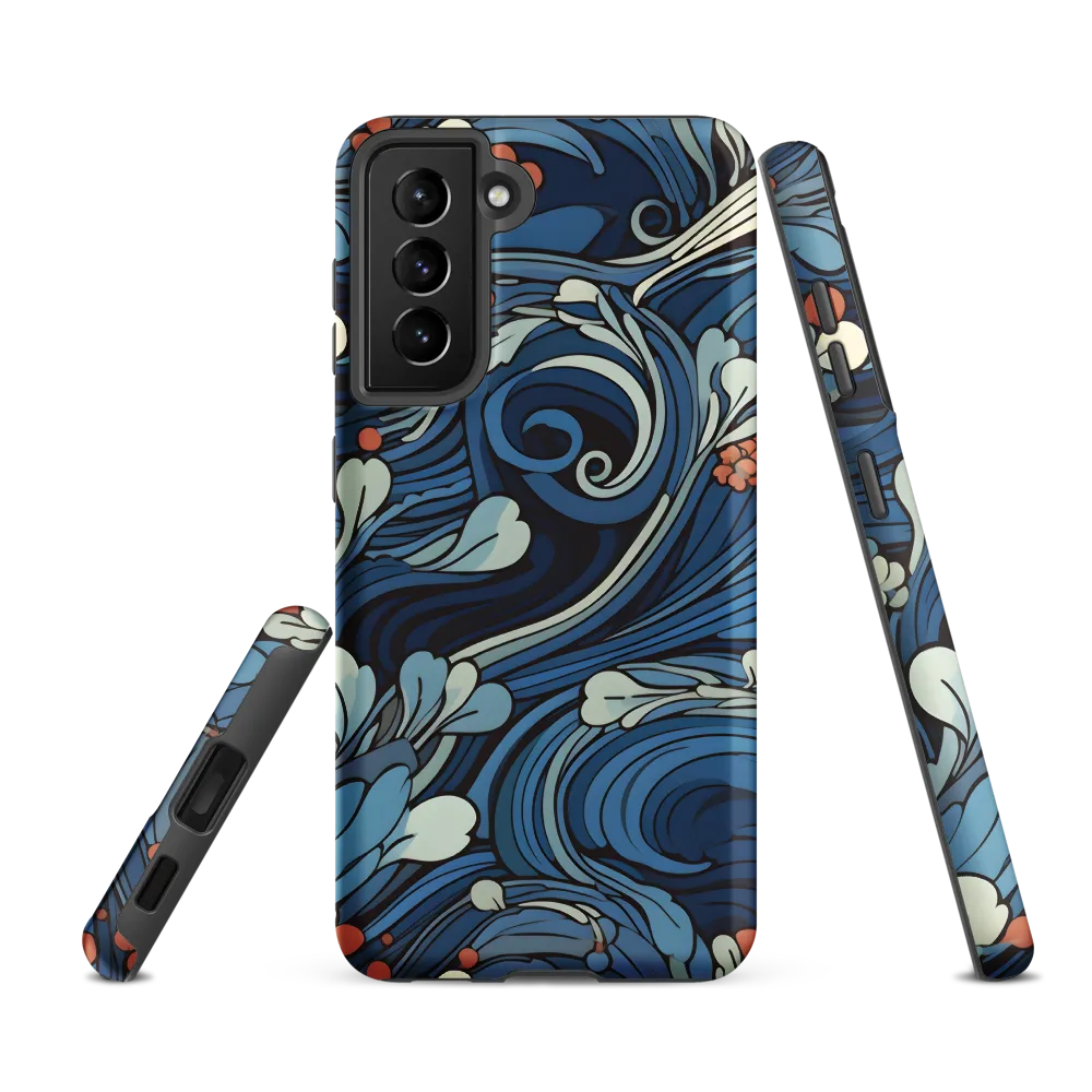 Nature's Elegance: An Oceanic Tapestry | Phone Case |  S21 FE | Tough Case | Matte