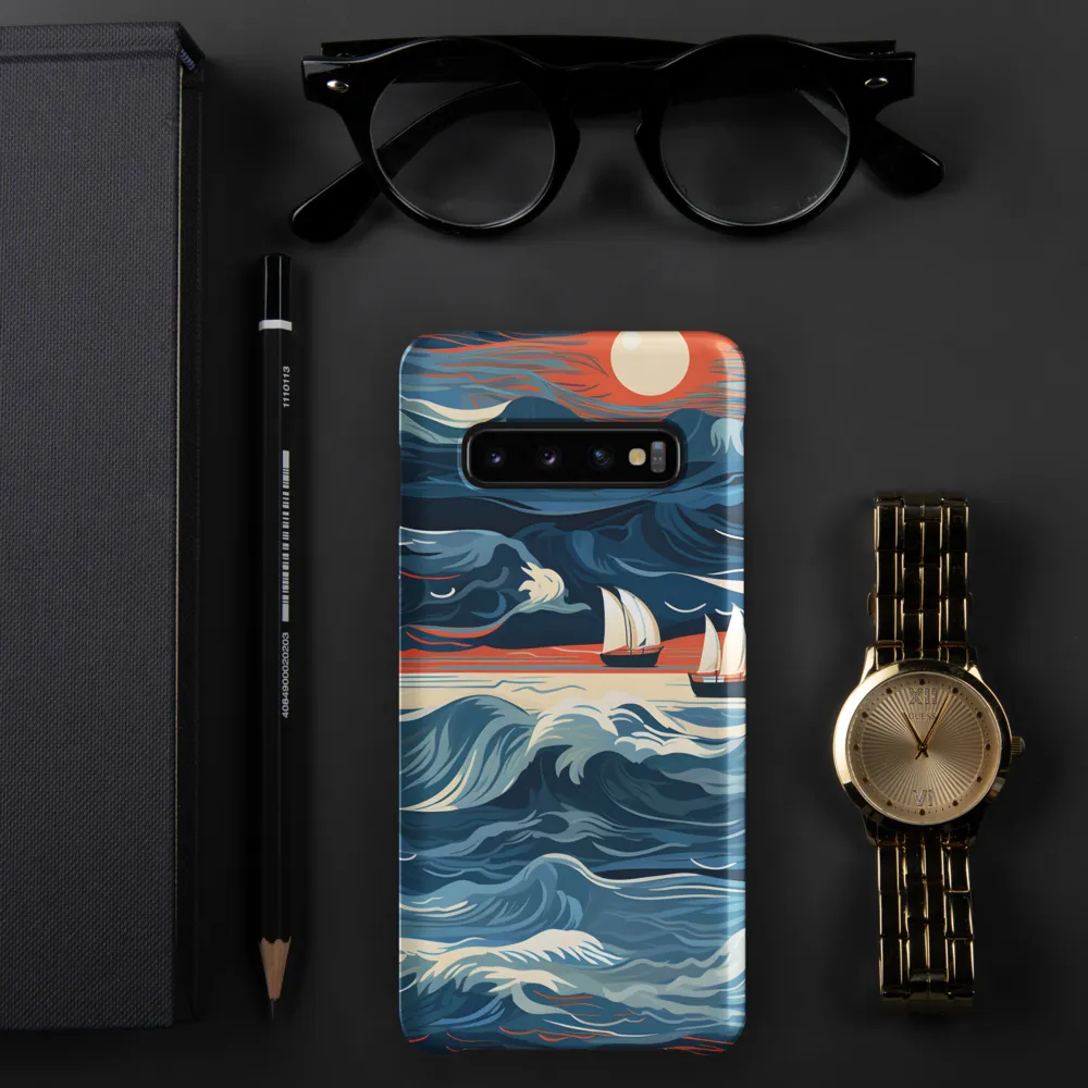 Ocean Whispers: A Voyage at Dusk
