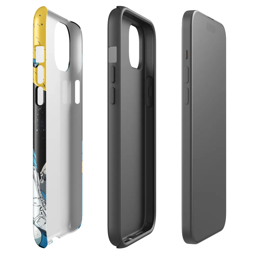 Eclipse of Curiosity | Phone Case |  15 Plus | Tough Case | Glossy