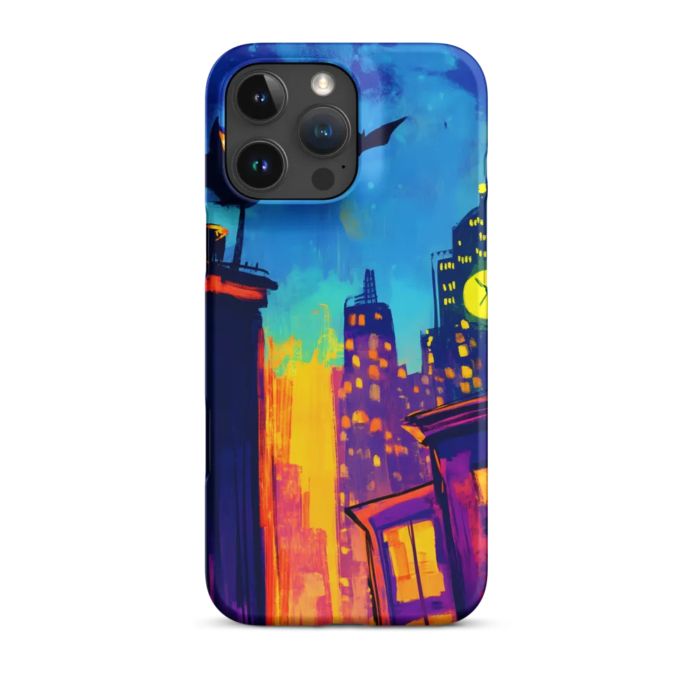Urban Twilight: The Watchful Owl