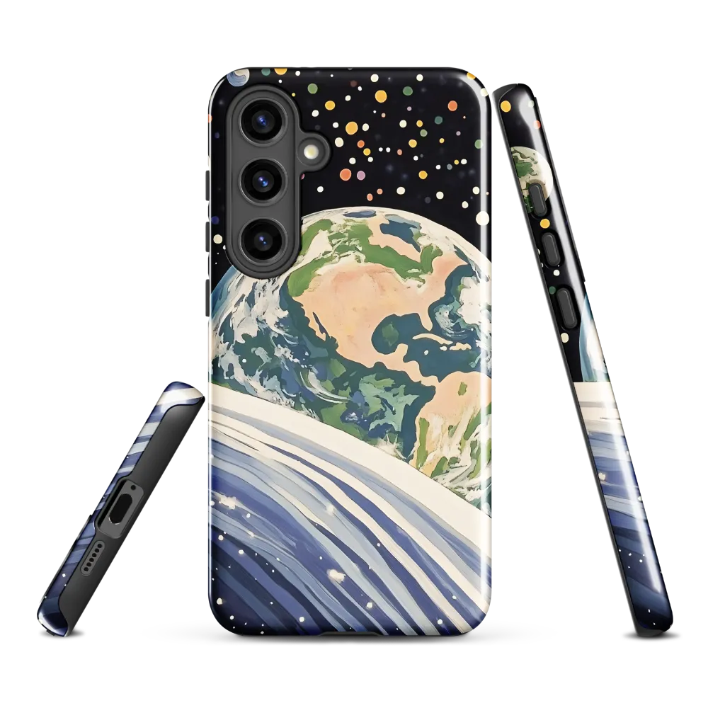 Celestial View: A Surreal Journey Through Space