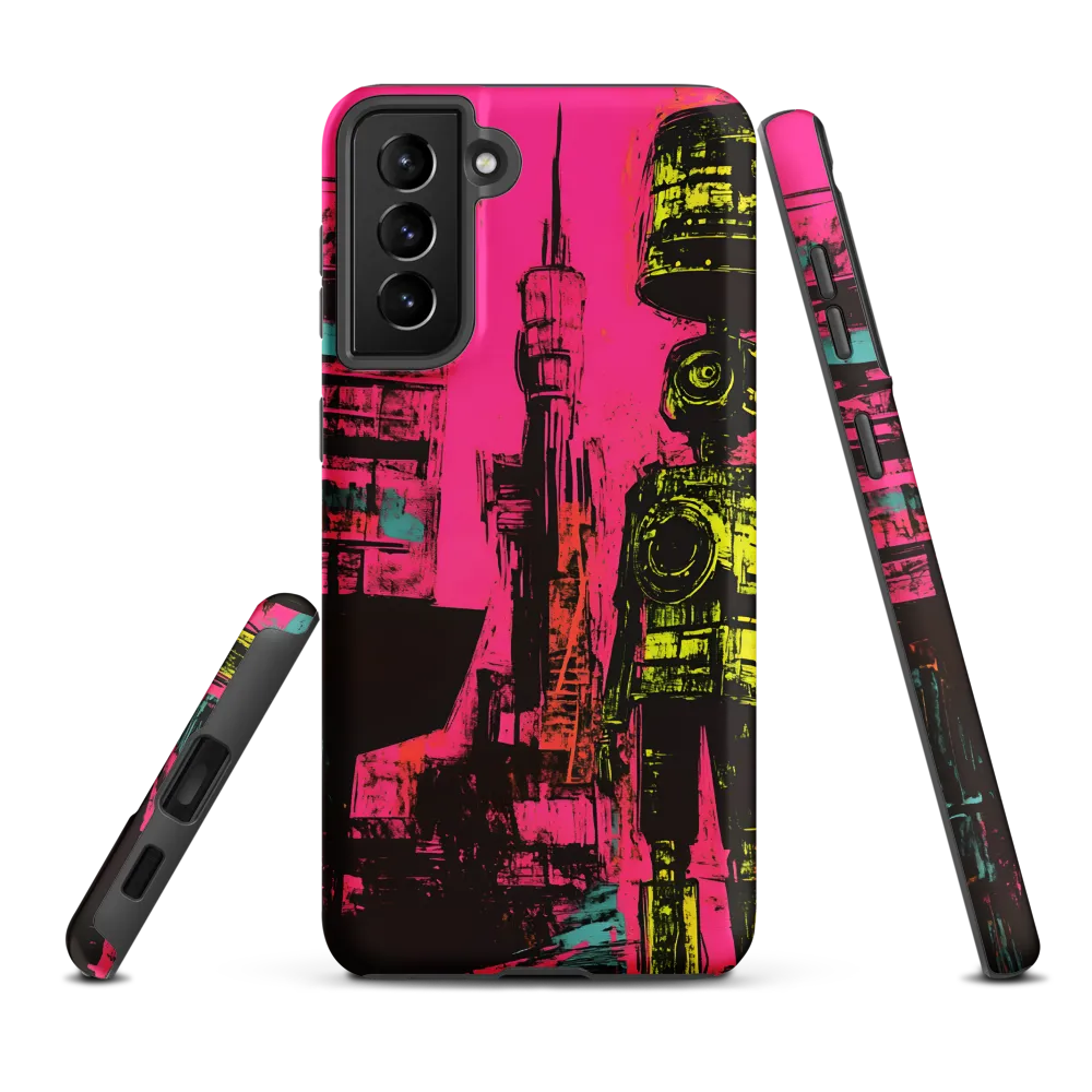 Urban Robot Symphony | Phone Case |  S21 Plus | Tough Case | Matte