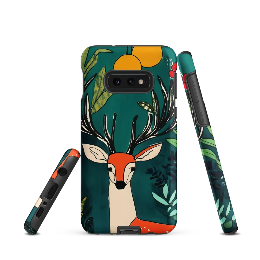 Nature's Embrace: The Majestic Deer | Phone Case |  S10e | Tough Case | Matte