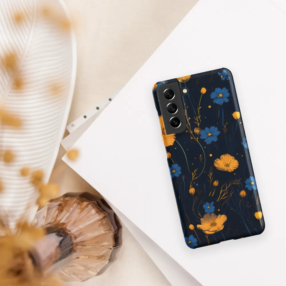 Nocturnal Blossoms | Phone Case |  S21 | Snap Case | Matte