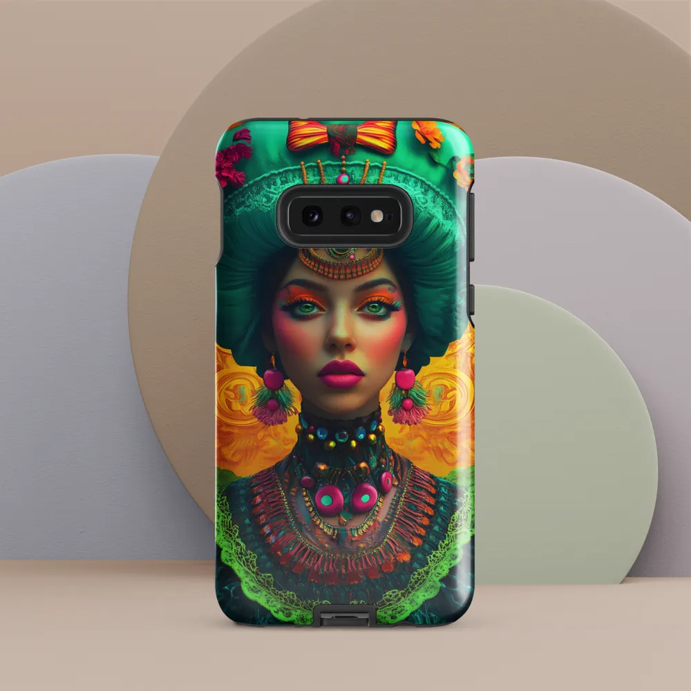Feminine Elegance in Surreal Splendor