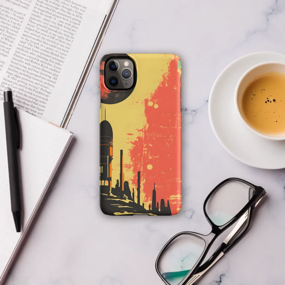 Journey to the Stars: A Retro-Futuristic Landscape | Phone Case |  11 Pro Max | Snap Case | Matte