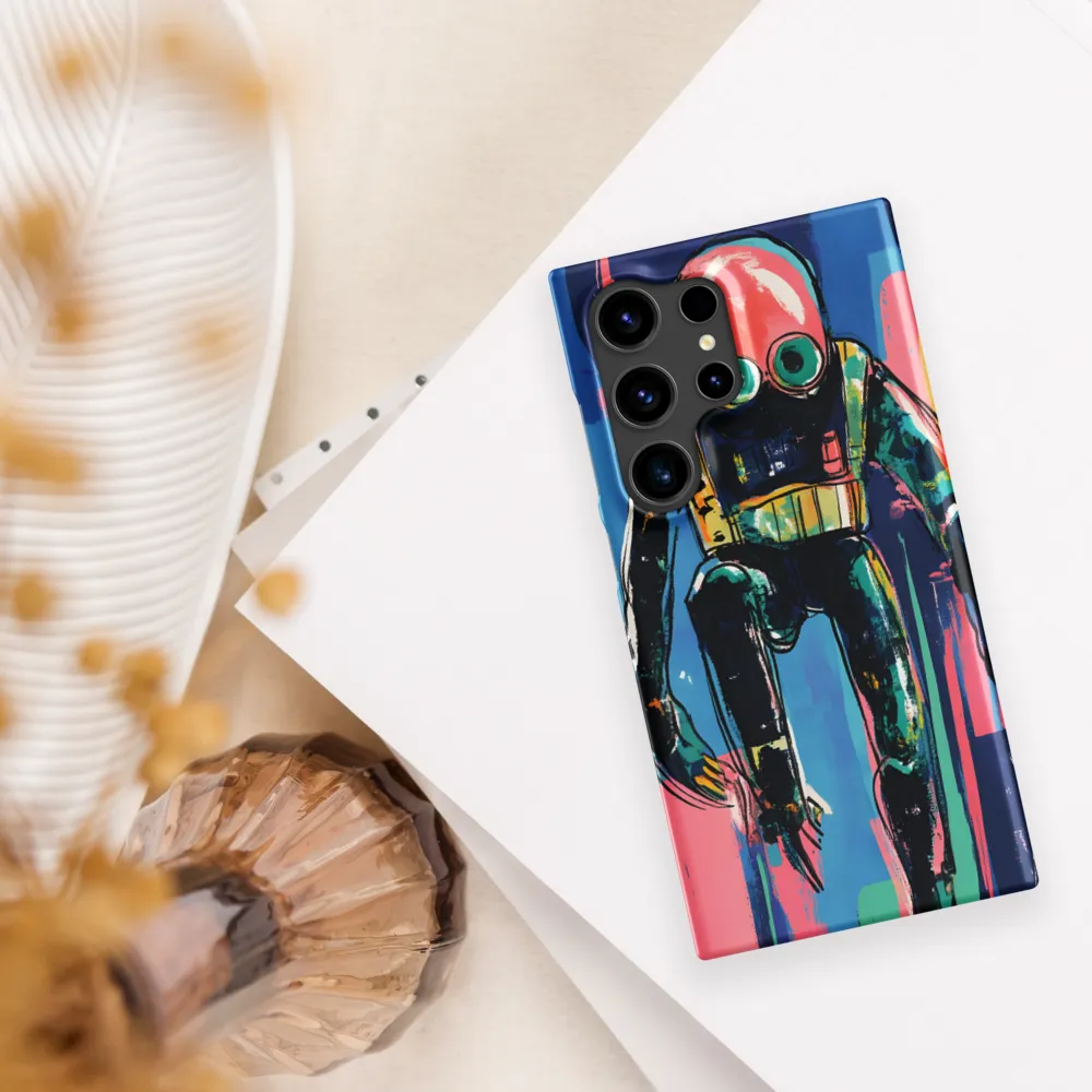 Diver in Vibrant Motion