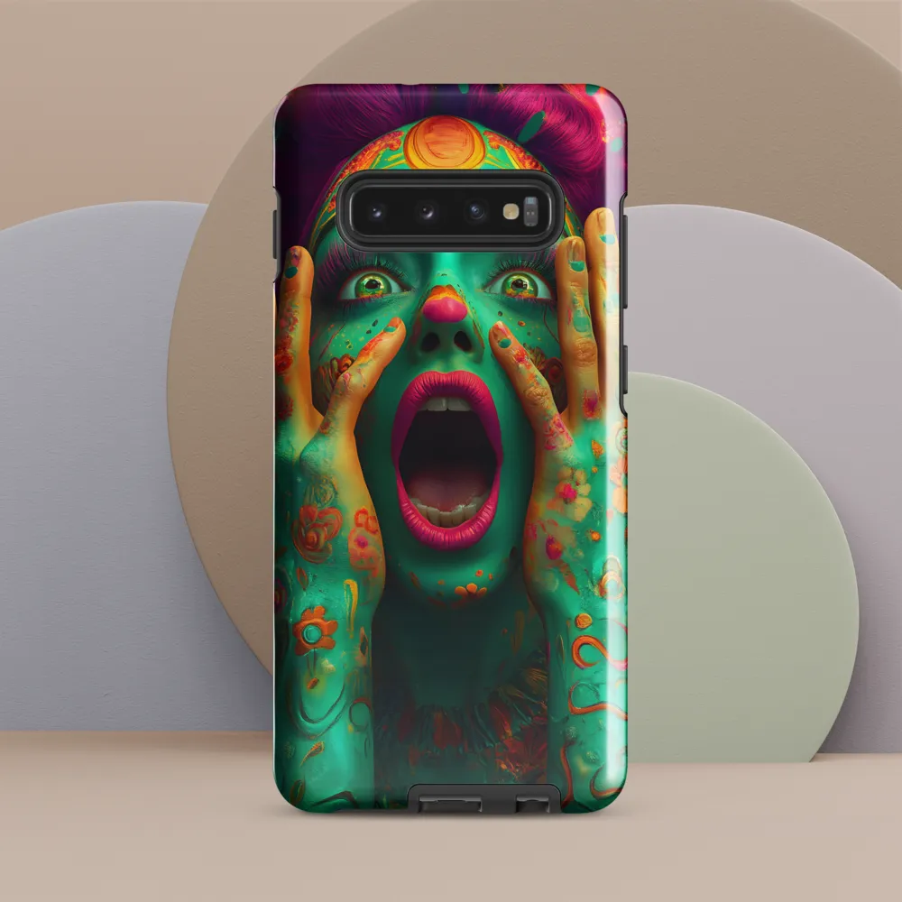 Echo of Shock | Phone Case |  S10 Plus | Tough Case | Glossy