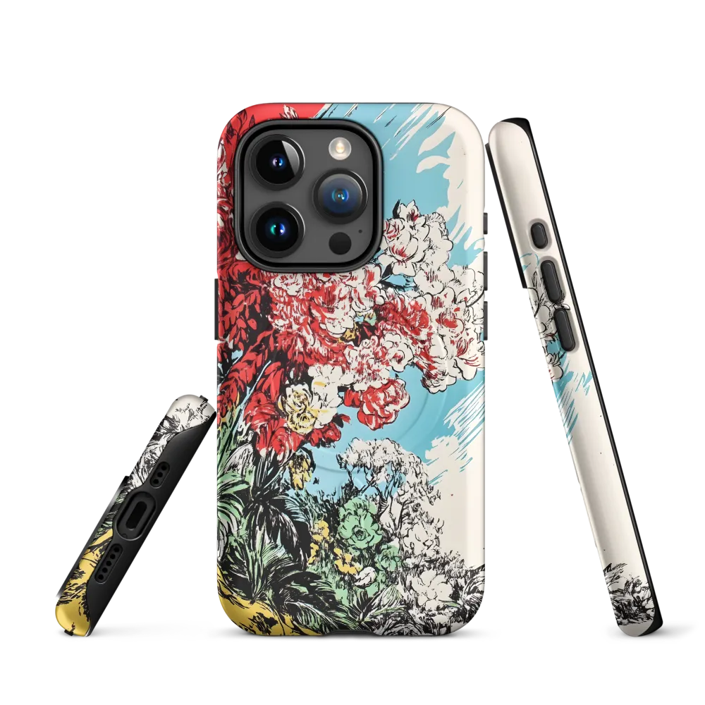 Floral Symphony in Bold Colors
