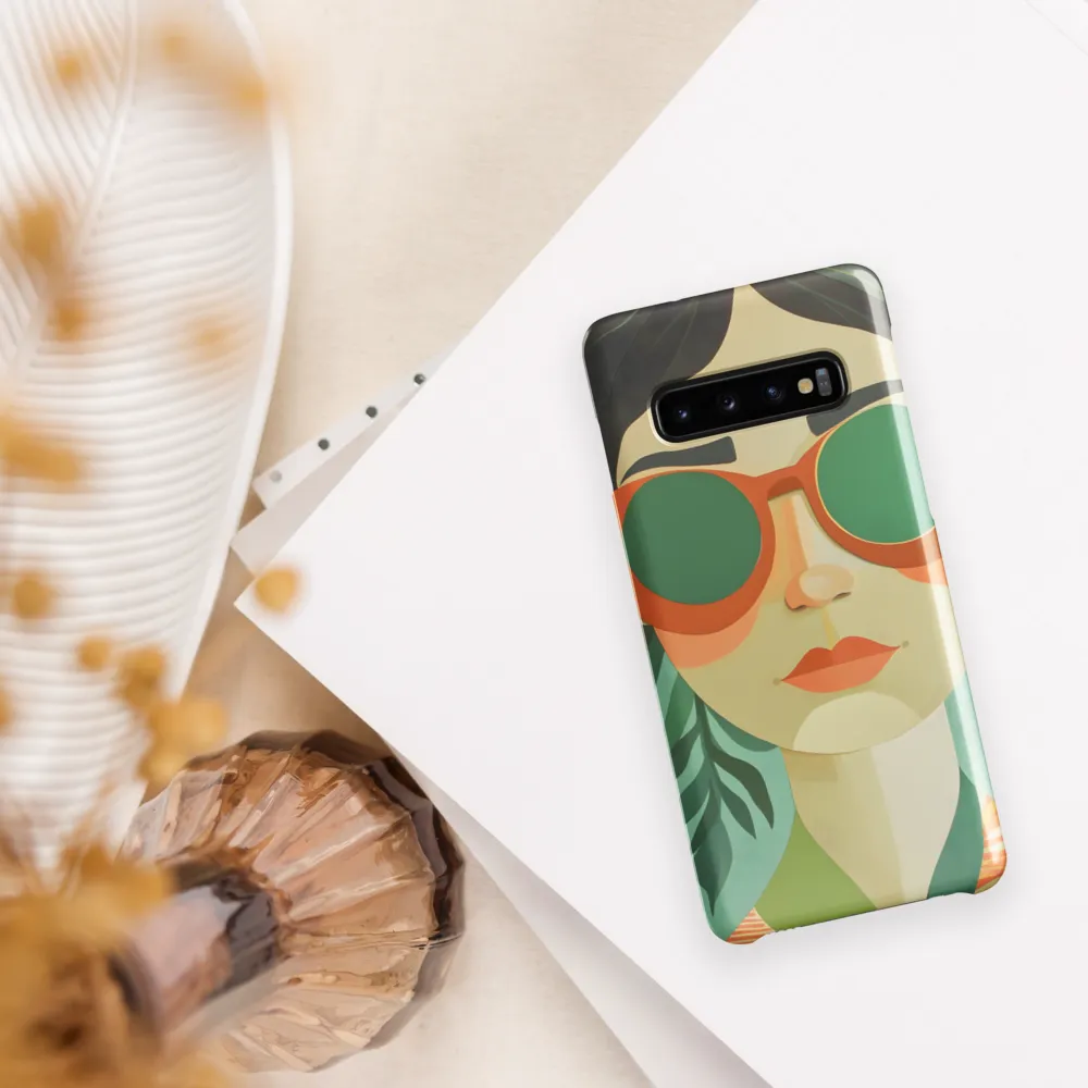 Bold Serenity: A Modern Portrait
