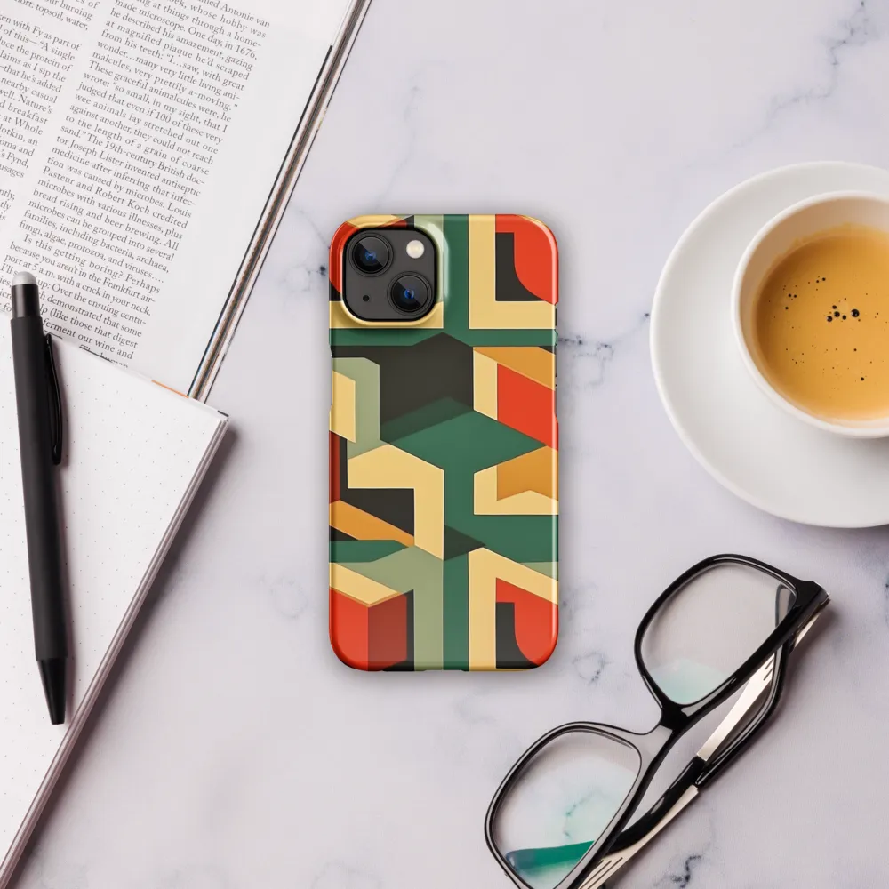 Dynamic Geometry: An Exploration of Form | Phone Case |  13 | Snap Case | Glossy