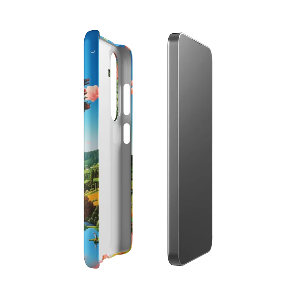 Whimsical Harmony of Nature | Phone Case |  S24 | Snap Case | Matte