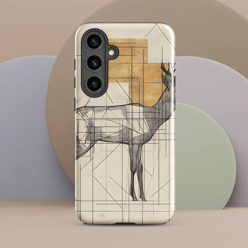 Geometric Elegance: The Majestic Deer