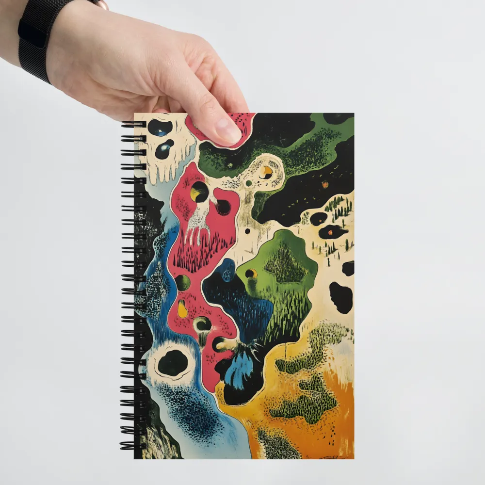 Dreamscape of Contrasting Colors | Spiral Notebook