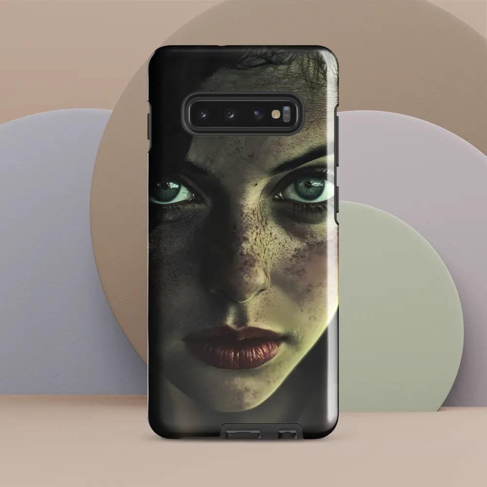 Eyes of Enigma | Phone Case |  S10 Plus | Tough Case | Glossy