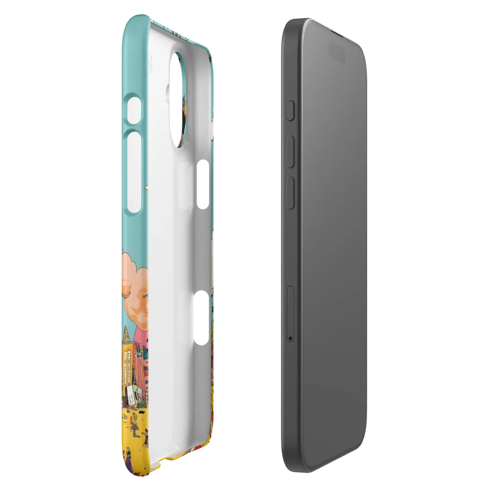 Urban Fantasia: A Whimsical Encounter | Phone Case |  16 Plus | Snap Case | Matte