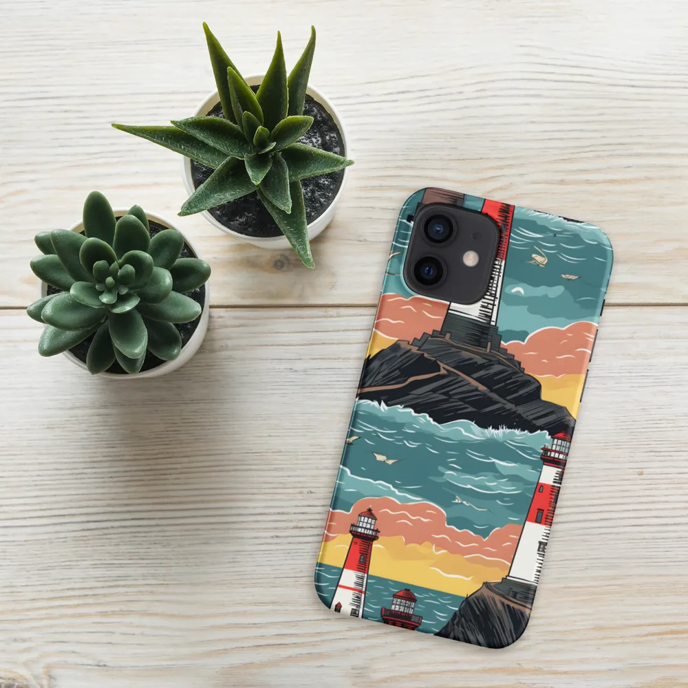Lighthouses in a Whimsical Ocean