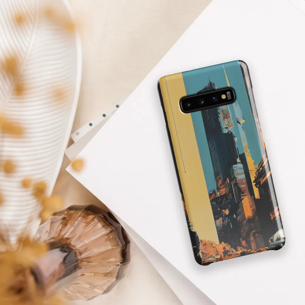 Urban Dreams: A Surreal Expedition | Phone Case |  S10 Plus | Snap Case | Glossy