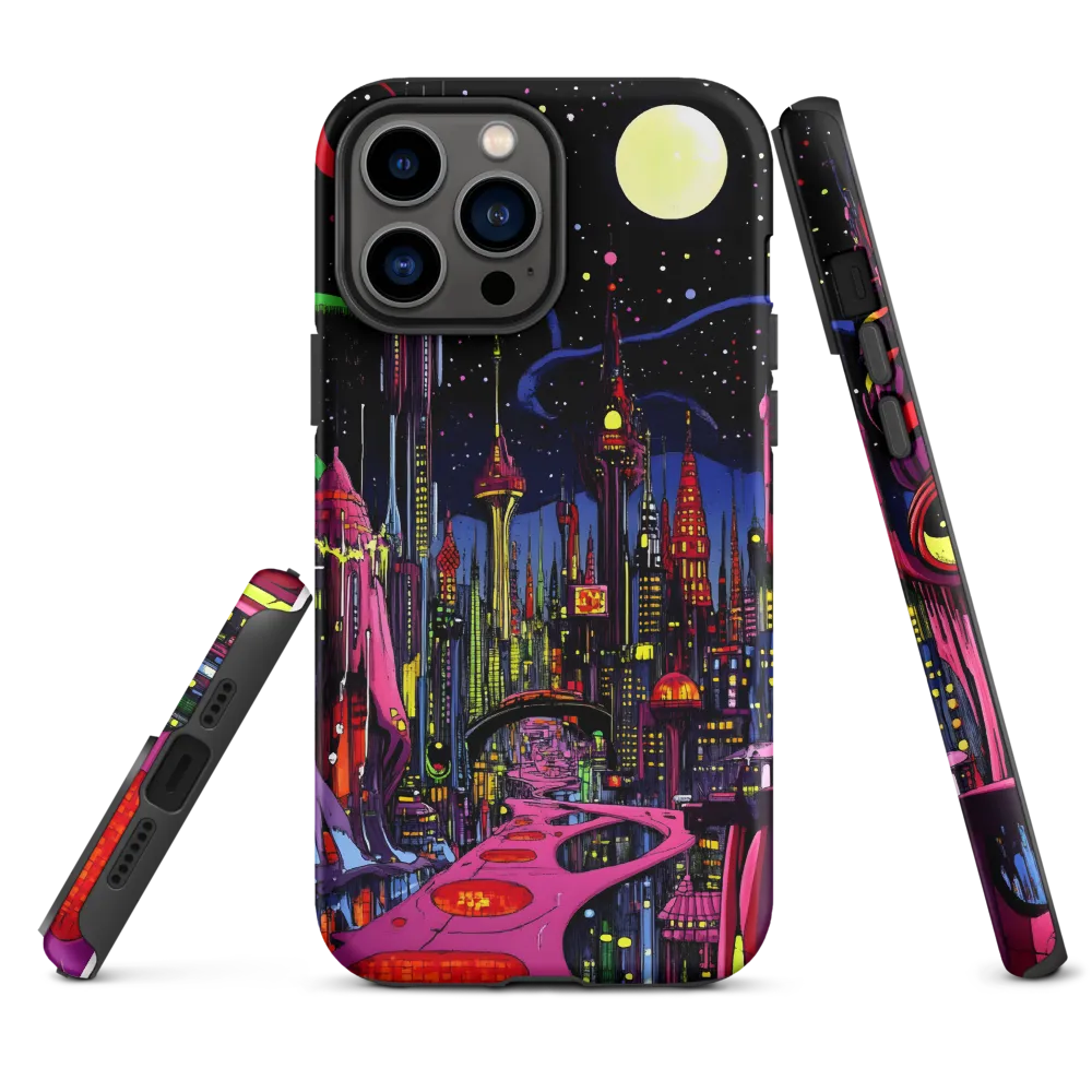 Neon Dreams of a Futuristic City