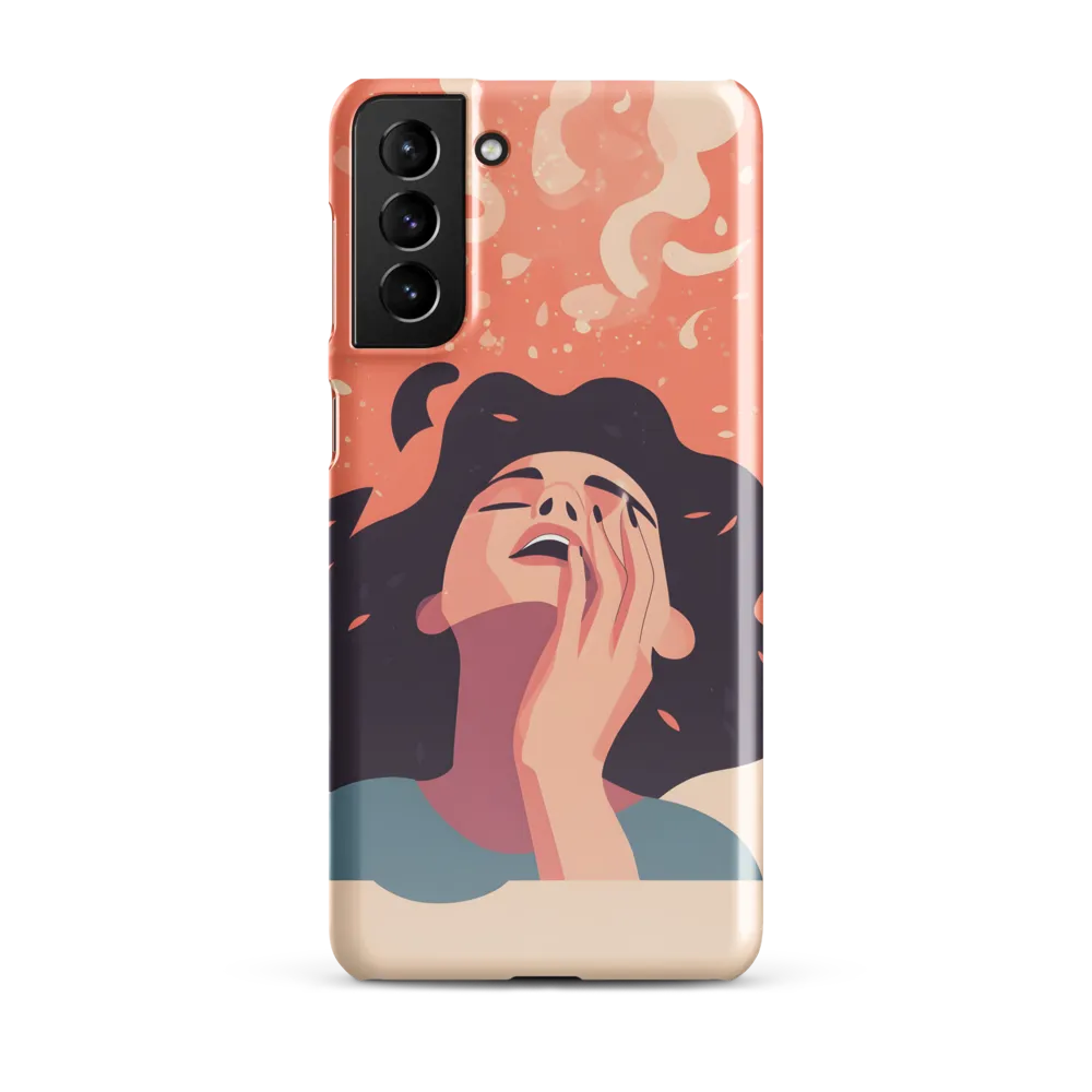 Whispers of Reflection | Phone Case |  S21 Plus | Snap Case | Glossy