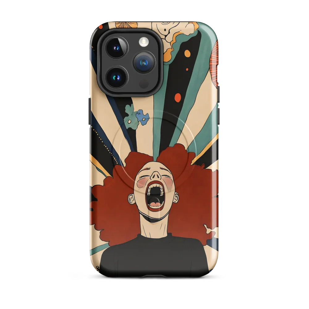 Roar of Emotion | Phone Case |  14 Pro Max | MagSafe® Tough Case | Glossy