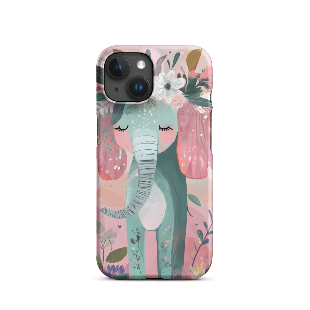 Whimsical Elephant in Bloom