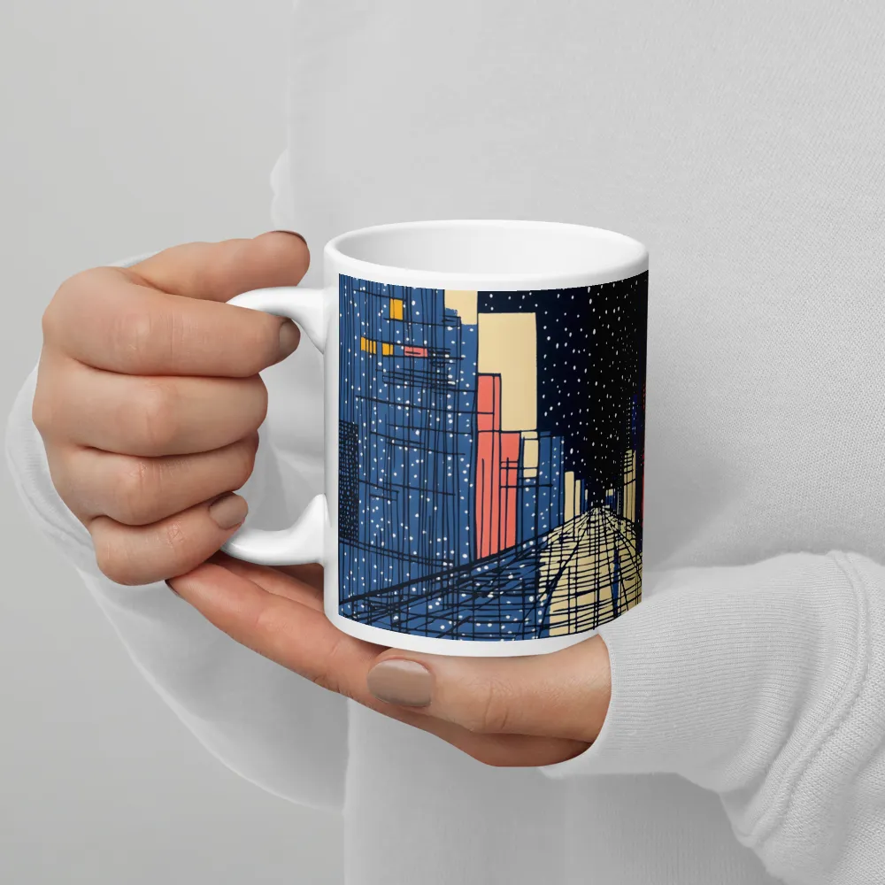 Urban Nights | Mug with White inside | 11 oz