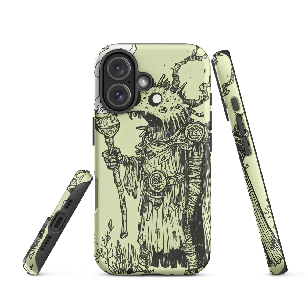 The Enigmatic Sorcerer of the Undergrowth | Phone Case