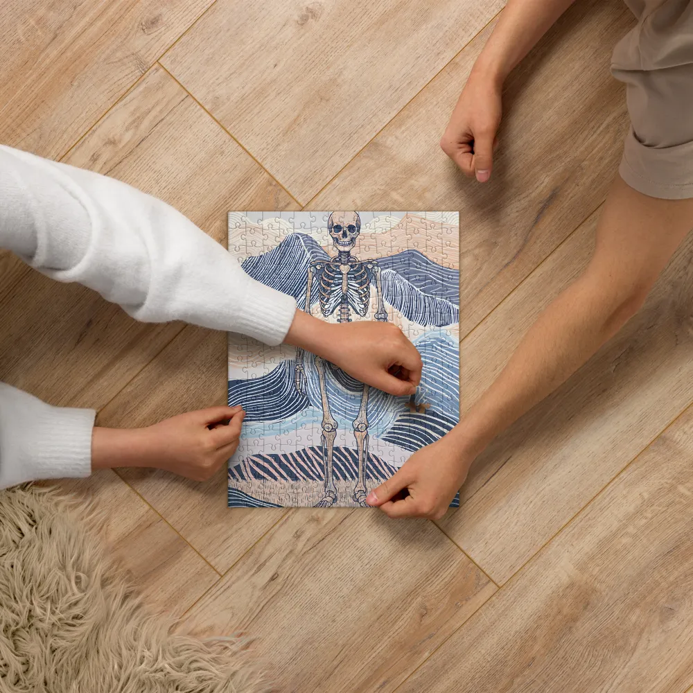 Waves and Bones 
 Jigsaw Puzzle