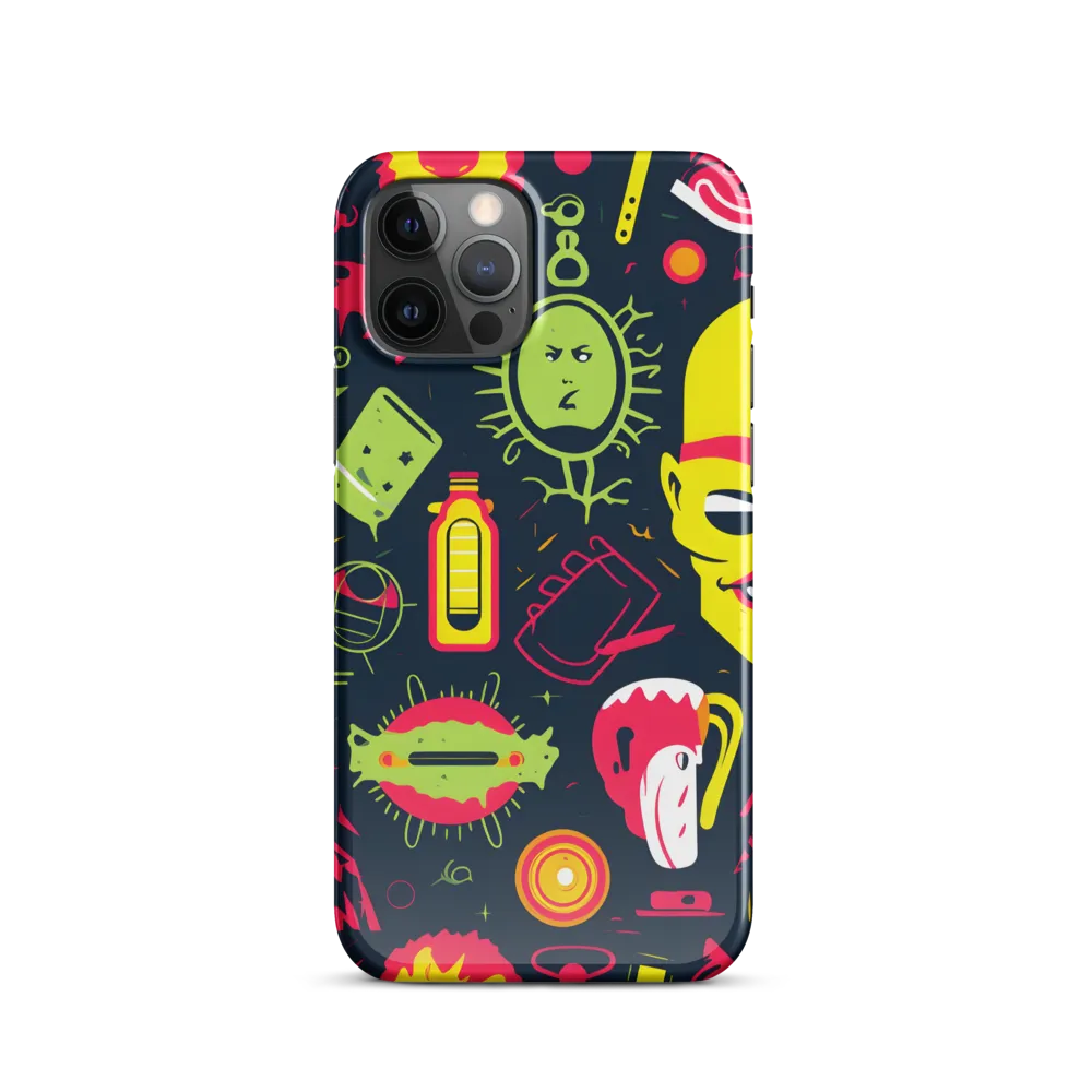 Neon Revelry: A Quirky Exploration of Modern Pop Art