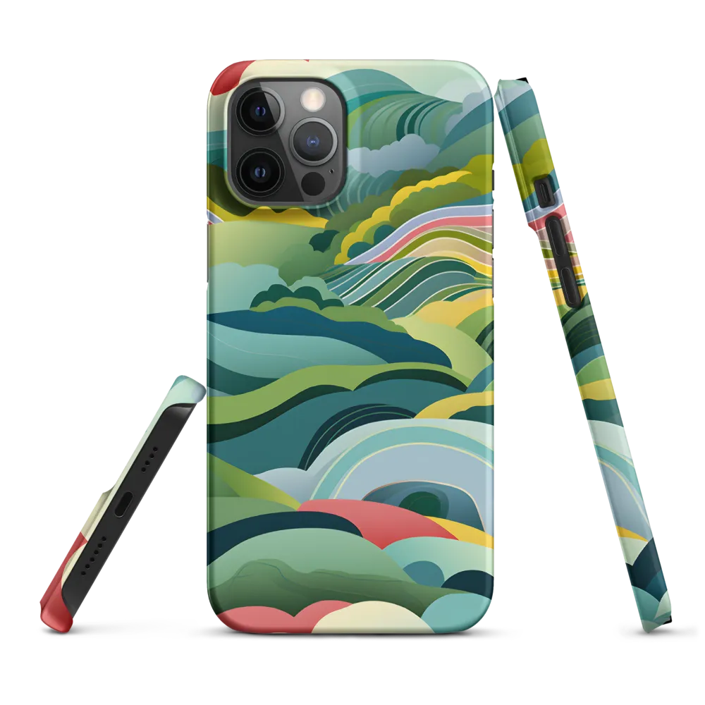 Waves of Serenity | Phone Case |  12 Pro Max | Snap Case | Matte