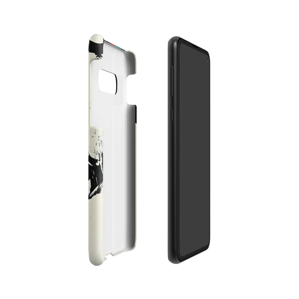 Mythical Abstraction: The Unicorn's Essence | Phone Case |  S10e | Snap Case | Matte