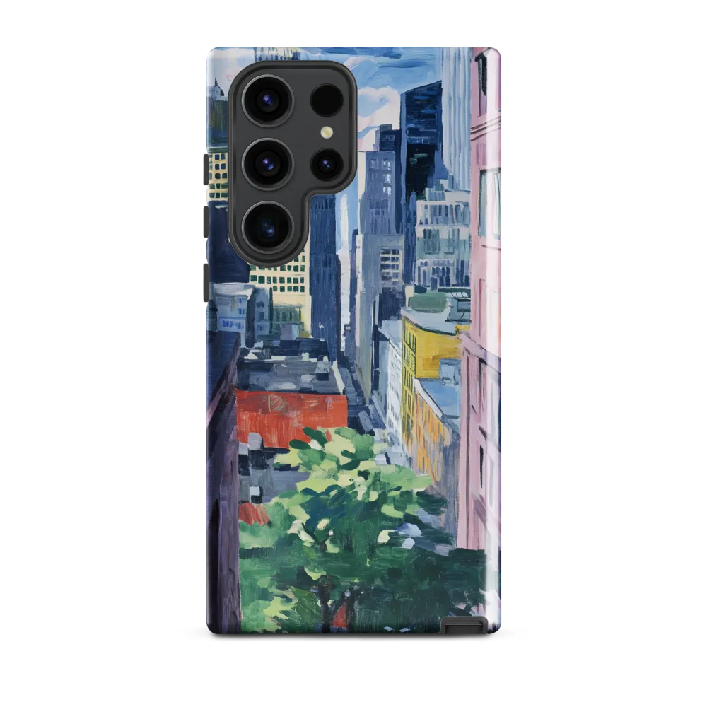 Urban Symphony: A Cityscape in Color