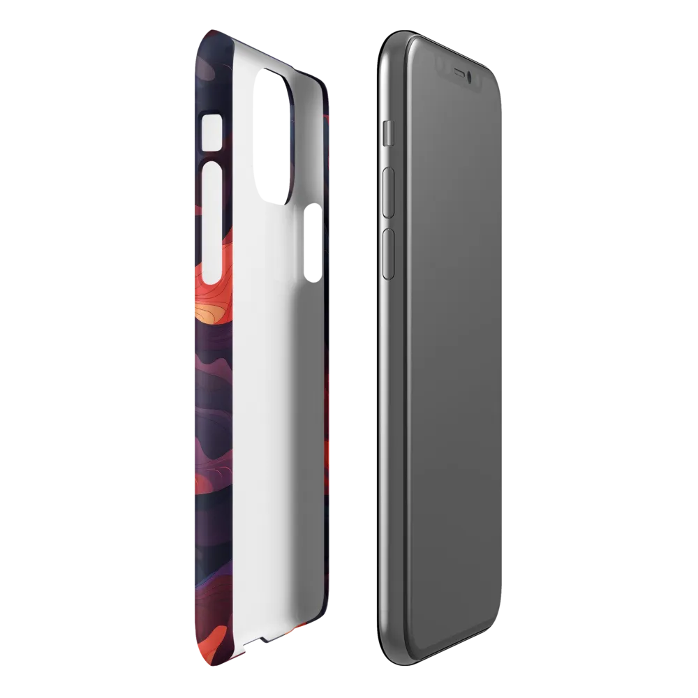 Ethereal Waves of Color | Phone Case |  11 Pro | Snap Case | Matte