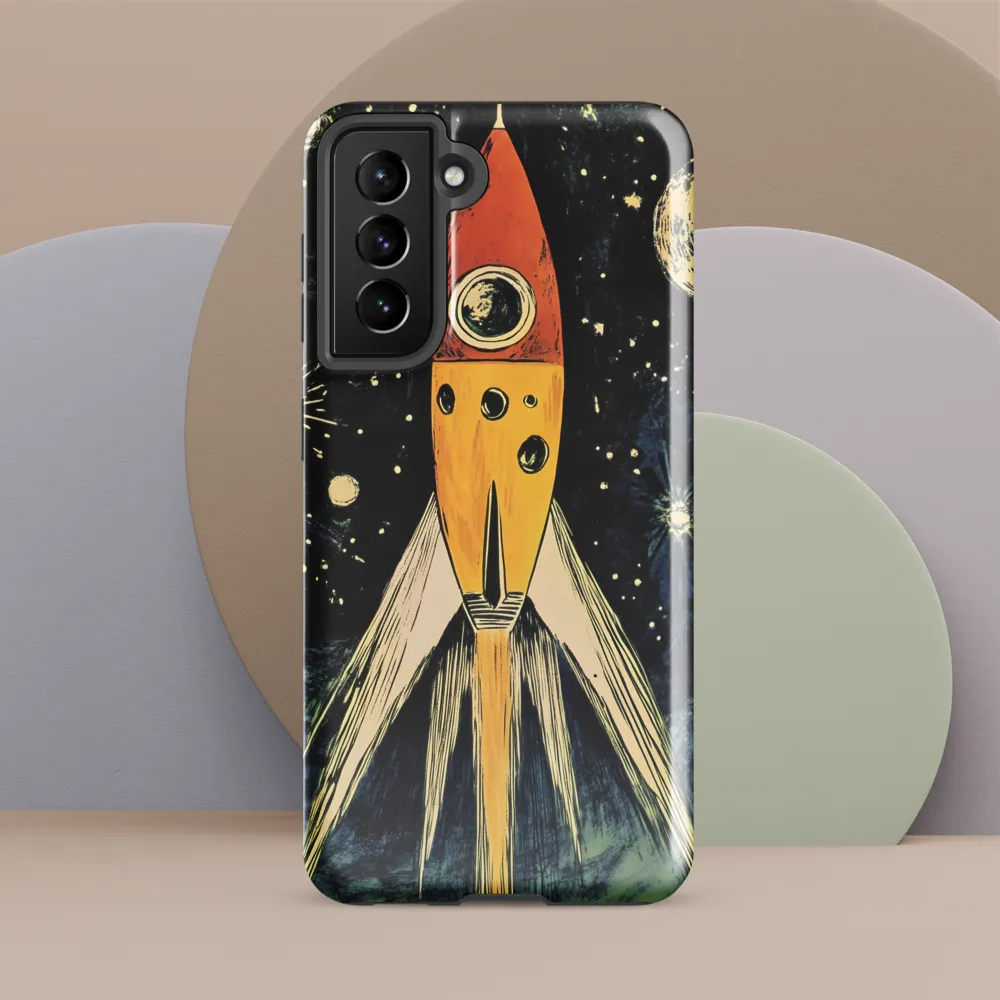 Journey into the Cosmos | Phone Case |  S21 FE | Tough Case | Glossy