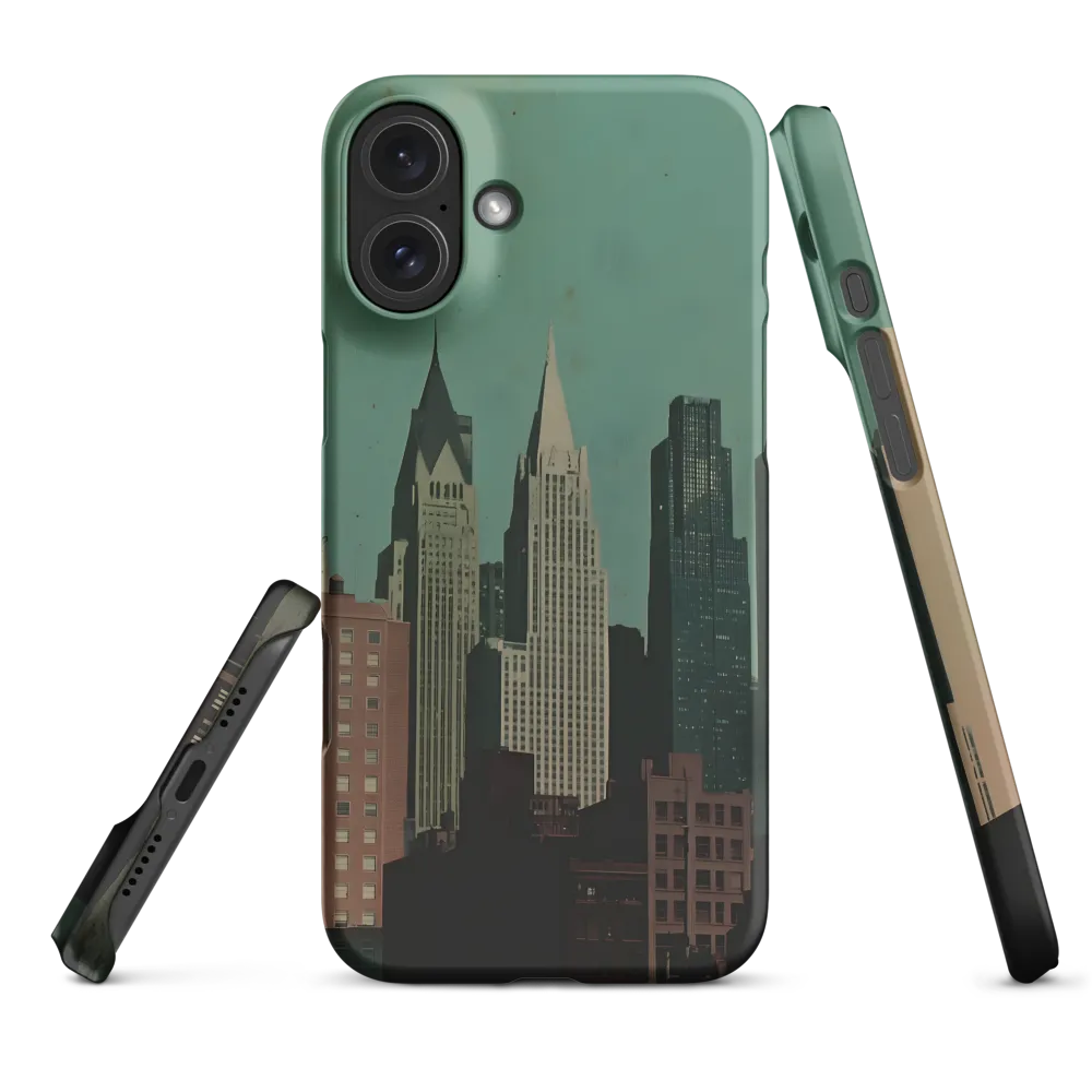 Urban Nostalgia: A Retro Cityscape