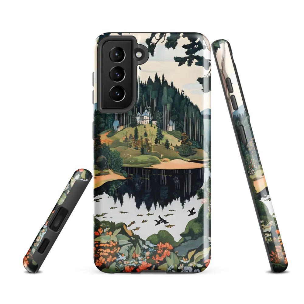 Tranquil Reflections: A Serene Landscape