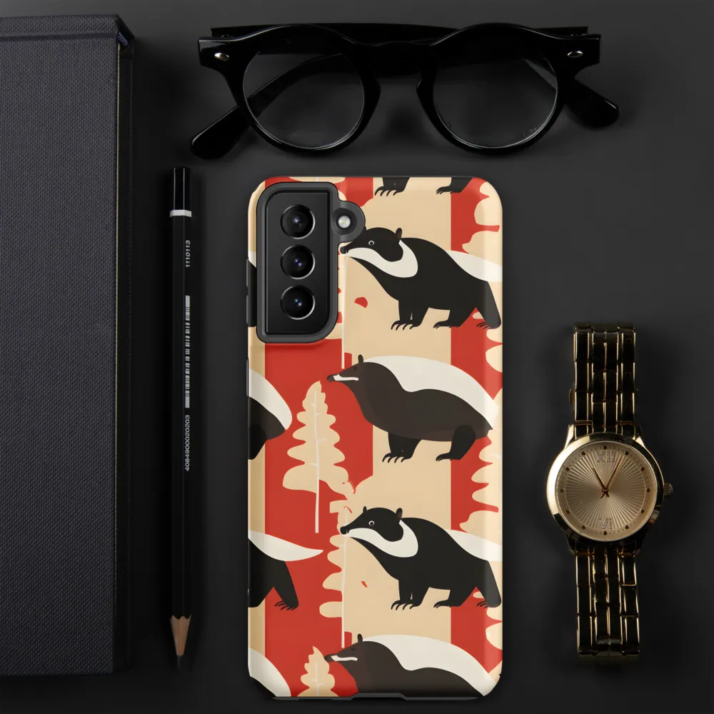 Wildlife Pattern: The Badger Tale