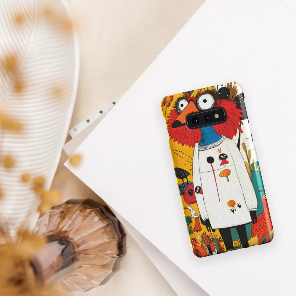Whimsical Bird's Embrace