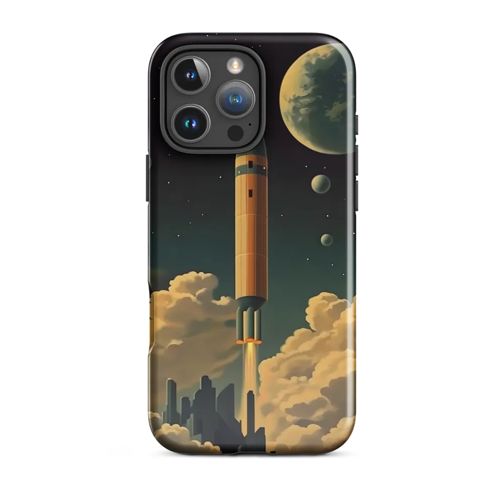 Journey Through the Cosmic Frontier | Phone Case |  16 Pro Max | Tough Case | Glossy