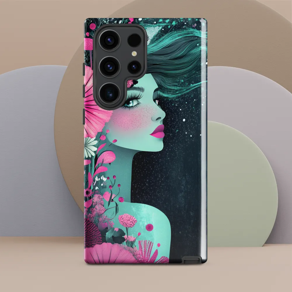 Floral Harmony: Portrait of Serenity
