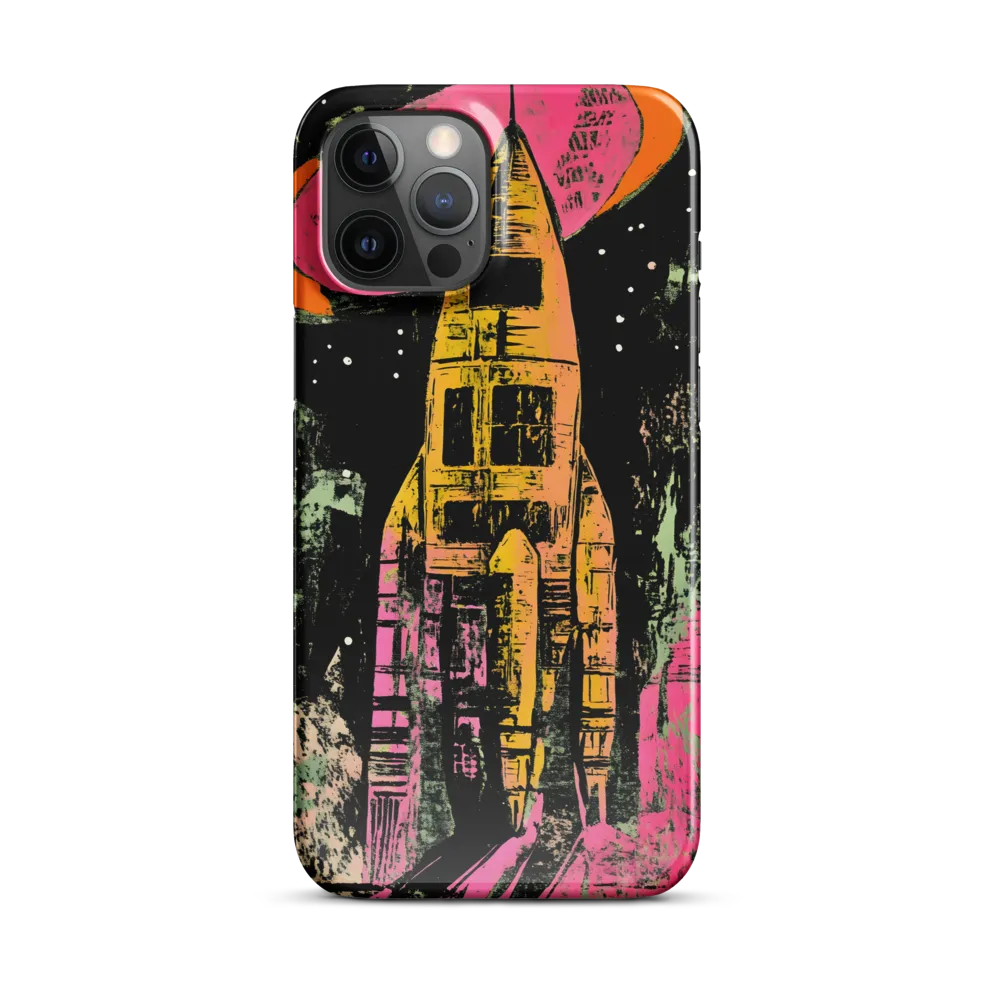 Cosmic Voyage: A Surreal Rocket Adventure