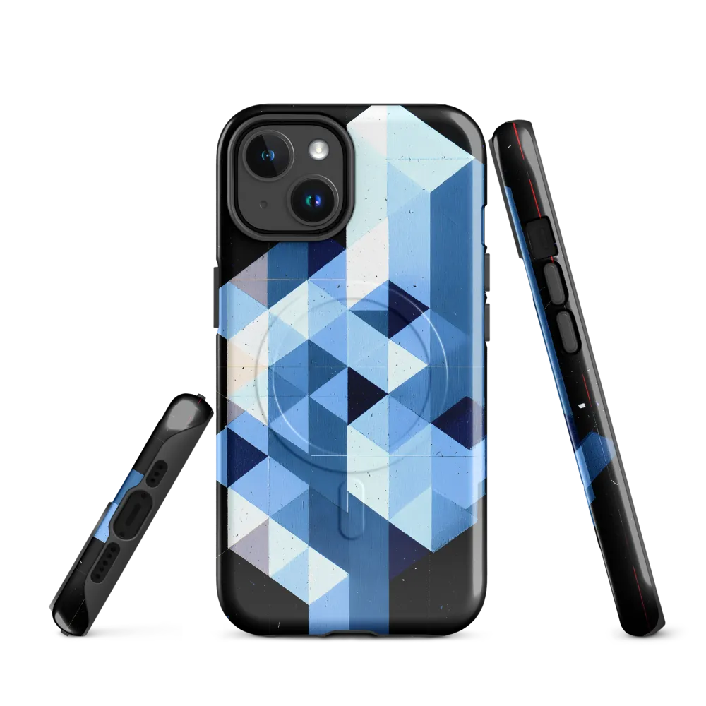 Blueprint of Depth | Phone Case |  14 | MagSafe® Tough Case | Glossy
