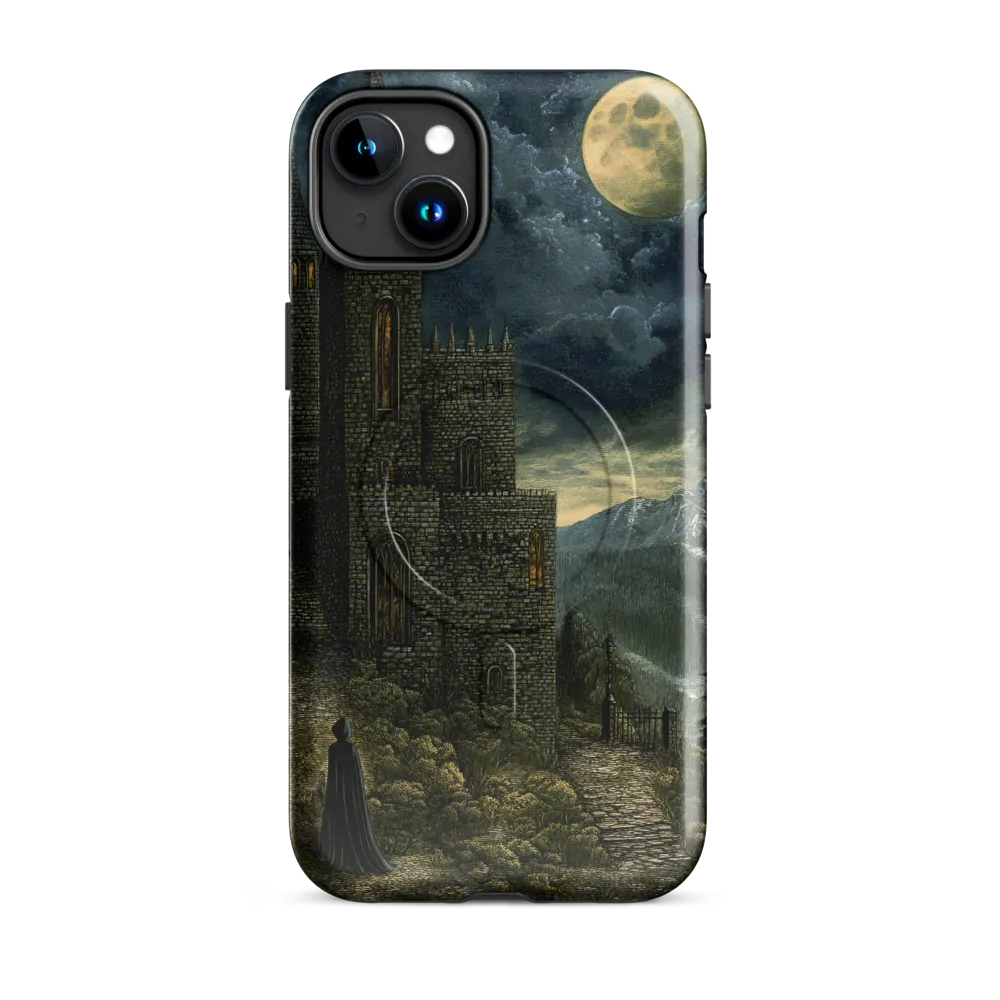 Whispers of the Moonlit Castle | Phone Case |  15 Plus | MagSafe® Tough Case | Glossy