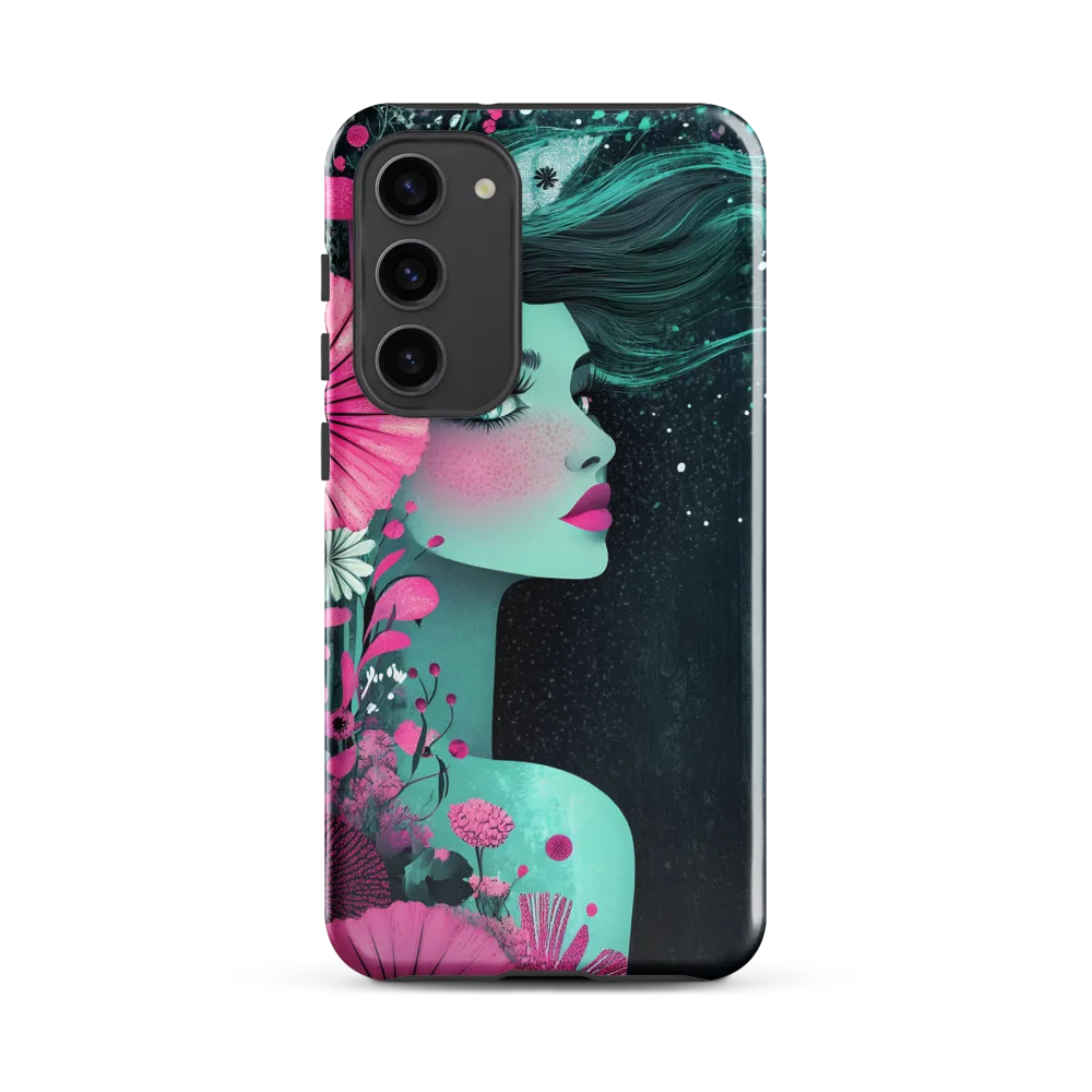 Floral Harmony: Portrait of Serenity
