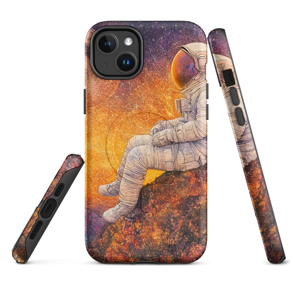Cosmic Contemplation | Phone Case |  14 Plus | MagSafe® Tough Case | Matte