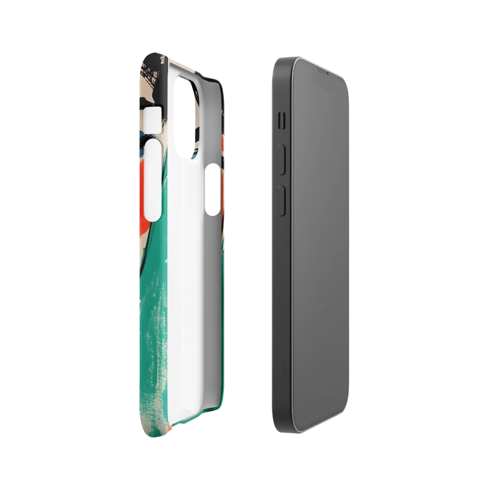 Vivid Portrait of a Modern Muse | Phone Case |  13 Mini | Snap Case | Matte